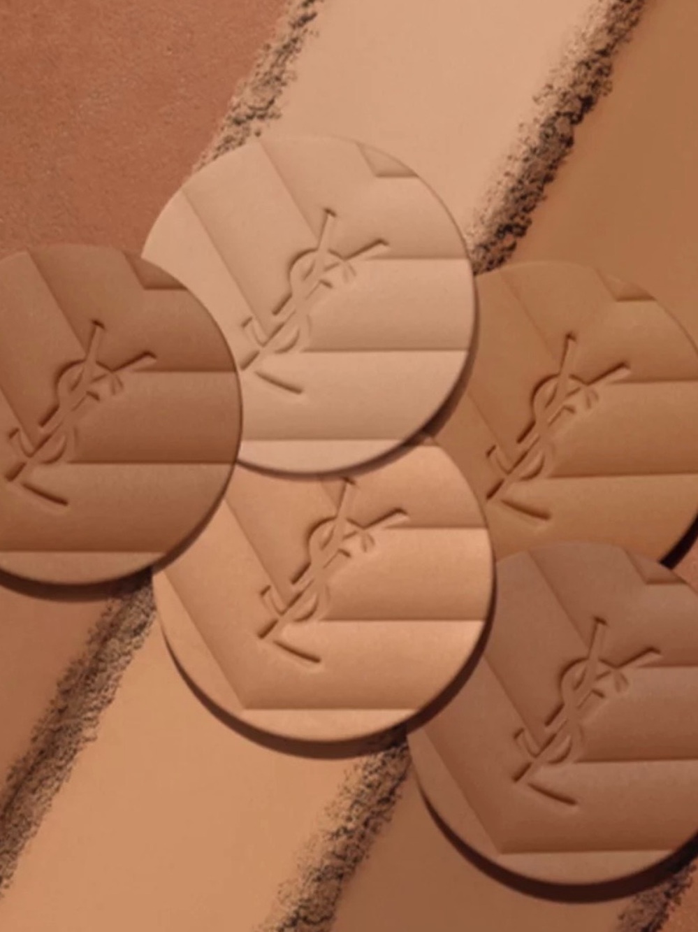YSL All Hours Hyper Bronze Powder 01 Light Sepia - Picture 2 of 4